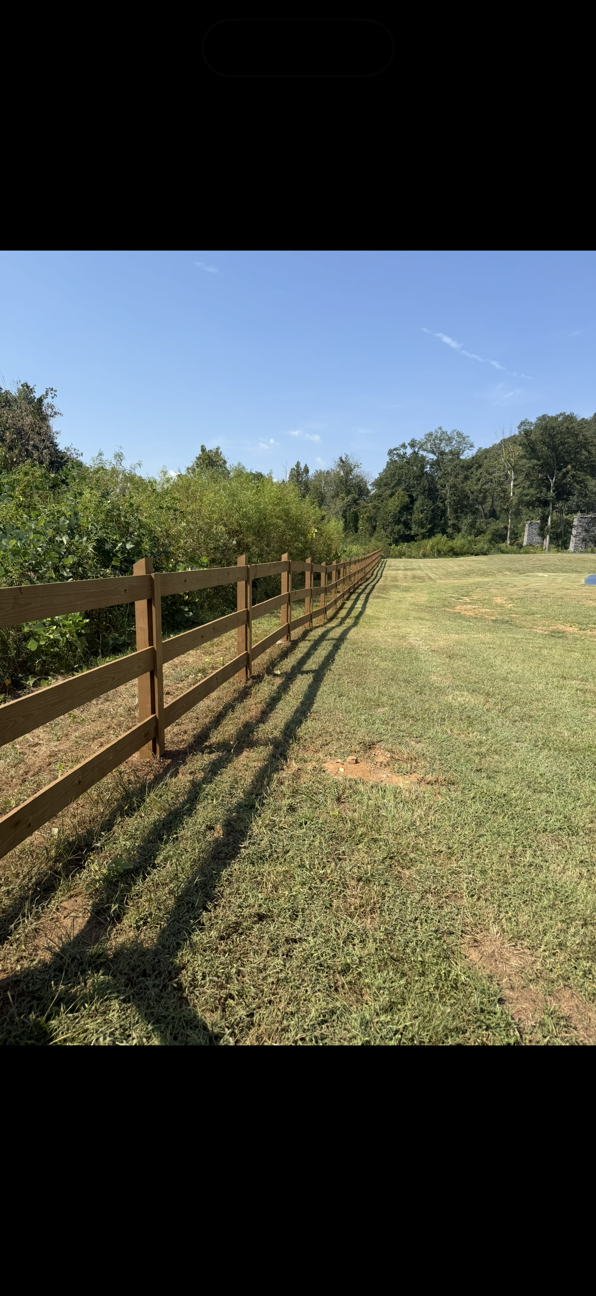 Stain Ranch Fence